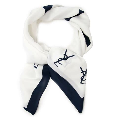 ysl logo scarf vintage|ysl scarf vintage.